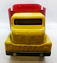 Load image into Gallery viewer, 1951-53 Structo Barrel Toy Truck Yellow & Red