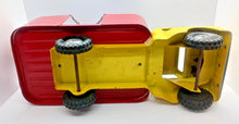 Load image into Gallery viewer, 1951-53 Structo Barrel Toy Truck Yellow & Red