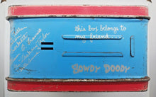 Load image into Gallery viewer, VINTAGE 1955 "HOWDY DOODY" METAL LUNCH BOX--TV SHOW