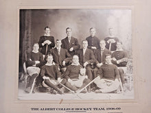 Load image into Gallery viewer, 1908-09 Albert College Hockey Team Cabinet Photo
