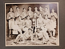 Load image into Gallery viewer, CIRCA-1900 "Lincolns" Lacrosse Team Cabinet Photo