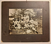 Load image into Gallery viewer, 1908 Webbwood Baseball Club Cabinet Photo