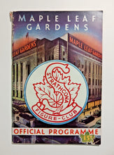 Load image into Gallery viewer, 1943 Maple Leaf Gardens Ice Follies Strathcona Figure Skating Club Program