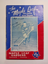 Load image into Gallery viewer, 1949 February 14, Maple Leaf Gardens Boxing Program