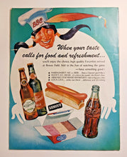 Load image into Gallery viewer, 1949 Boston Braves vs Brooklyn Dodgers Game Program