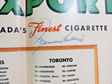Load image into Gallery viewer, 1958 Alouettes vs Toronto Argonauts CFL Game Program Signed by Maurice Richard
