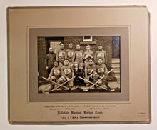 Load image into Gallery viewer, 1922-23 Toronto Bellefair Bantam Hockey Team THL & TAHA Champions Cabinet Photo