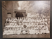 Load image into Gallery viewer, 1909 Branksome Hall Toronto School Cabinet Photo