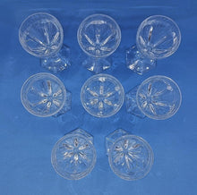 Load image into Gallery viewer, Set of 8 Glasses - Val Saint Lambert - Legagneux (1 3/4" Diameter x 3 1/2" Tall)
