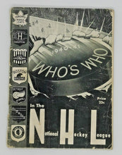 Load image into Gallery viewer, 1940-1941 Beehive WHO'S WHO In The NHL Guide