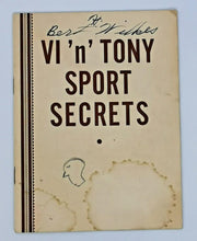 Load image into Gallery viewer, V1 'n' Tony Sport Secrets, By Chuck Conacher - How to "Shoot For Goal"