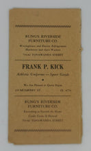 Load image into Gallery viewer, 1940 Buffalo Niagara Frontier Softball League Schedule