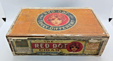 Load image into Gallery viewer, Red Dot Truly Different Cigar Box by Federal Cigar Company Inc Red Lion. PA.