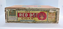 Load image into Gallery viewer, Red Dot Truly Different Cigar Box by Federal Cigar Company Inc Red Lion. PA.