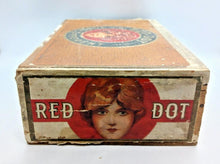 Load image into Gallery viewer, Red Dot Truly Different Cigar Box by Federal Cigar Company Inc Red Lion. PA.