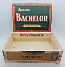 Load image into Gallery viewer, Wilson's Bachelor Wrapped Aristocrat Claro Wrapped Cigar Box, Toronto & Montreal