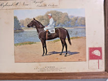 Load image into Gallery viewer, 1930 King's Plate Winner Aymond at Woodbine Park Horse Track Oakville Ont. Pic