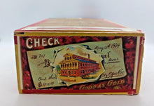 Load image into Gallery viewer, "Check" As Good As Gold Cigar Box by Rock City Cigar Co. Levis, P.Q. No. 2