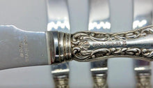 Load image into Gallery viewer, Pompadour By Birks Sterling Silver 8 1/2" Fish Knife Set of 4