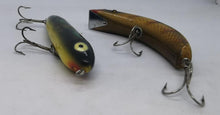 Load image into Gallery viewer, Heddon Zara Spook in Bull Frog + South Bend Teas-Oreno Wood Fish 5" Fishing Lure