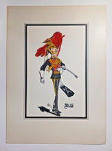 Load image into Gallery viewer, 1876 ARMY AND NAVY DROLLERIES artwork Lot of 3 Major T S Seccombe