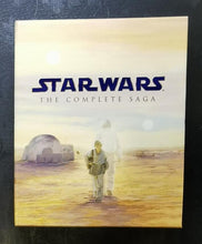 Load image into Gallery viewer, Star Wars: The Complete Saga (Episodes I-VI) Box Set (Blu-ray, 9-Discs, 2011)