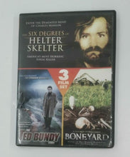 Load image into Gallery viewer, The Six Degrees of Helter Skelter / The Stranger Beside Me / The Boneyard (DVD)
