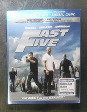 Load image into Gallery viewer, Fast Five (Blu-ray/DVD, 2011, 2-Disc Set, Rated/Unrated Includes Digital Copy)