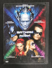 Load image into Gallery viewer, Batman & Robin - George Clooney, Chris O'Donnell, Alicia Silverstone (DVD, 1997)