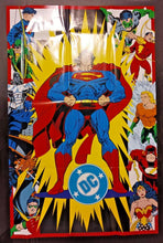 Load image into Gallery viewer, 1994 DC Superman Zero Month following Zero Hour Poster 22" x 34" Canadian Print