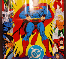 Load image into Gallery viewer, 1994 DC Superman Zero Month following Zero Hour Poster 22" x 34" Canadian Print