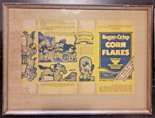 Load image into Gallery viewer, 1934 Sugar-Crisp Corn Flakes Mickey Mouse Walt Disney Complete Box CDN Variant
