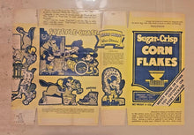 Load image into Gallery viewer, 1934 Sugar-Crisp Corn Flakes Mickey Mouse Walt Disney Complete Box CDN Variant