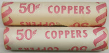 Load image into Gallery viewer, 1979 Canadian Penny CIBC Bank Machine Roll White Paper Red (50 ct) x 2 Lot 10