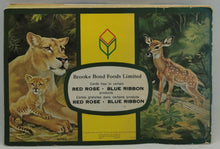 Load image into Gallery viewer, 1970 Illustrations Sticker Book Lot of 4 Complete, Animals, Wild Life, Flower