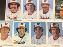 Load image into Gallery viewer, 1980's Baltimore Orioles - Team Issued Lot of 19 Postcards