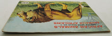 Load image into Gallery viewer, 1967 Sticker Book Lot of 2, Transportation, African Animals