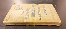 Load image into Gallery viewer, 1905 April Official Bell Telephone Directory of Western Ontario *Rare*