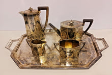 Load image into Gallery viewer, Cattaneo & Co Leeds Four Piece Tea and Coffee Set with Tray