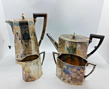 Load image into Gallery viewer, Cattaneo & Co Leeds Four Piece Tea and Coffee Set with Tray