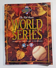 Load image into Gallery viewer, 1993 World Series Official Souvenir Scorebook & Cheering For The Home Team Book