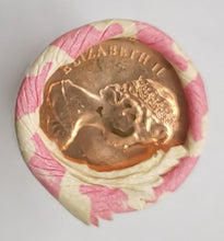 Load image into Gallery viewer, 1979 Canadian Penny CIBC Bank Machine Roll White Paper Red (50 ct) #5