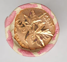 Load image into Gallery viewer, 1979 Canadian Penny CIBC Bank Machine Roll White Paper Red (50 ct) #6