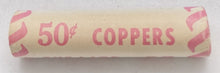 Load image into Gallery viewer, 1979 Canadian Penny CIBC Bank Machine Roll White Paper Red (50 ct) #6