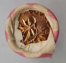 Load image into Gallery viewer, 1979 Canadian Penny CIBC Bank Machine Roll White Paper Red (50 ct) #37