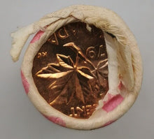 Load image into Gallery viewer, 1979 Canadian Penny CIBC Bank Machine Roll White Paper Red (50 ct) #38