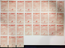 Load image into Gallery viewer, 1997-98 Kraft Dinner Hockey Hand Cut Collectors 3 1/2 x 5 1/4" Cards Lot of 27