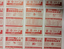 Load image into Gallery viewer, 1996-97 Kraft Dinner Hockey Hand Cut Collectors 3 1/2 x 5 1/4" Cards Lot of 26