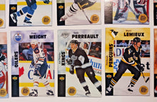 Load image into Gallery viewer, 1996-97 Kraft Dinner Hockey Hand Cut Collectors 3 1/2 x 5 1/4" Cards Lot of 26