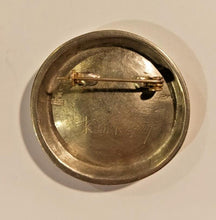 Load image into Gallery viewer, 60s Pewter Brooch Swedish Modernist Scandinavian TENN Jewelry MCM Signed